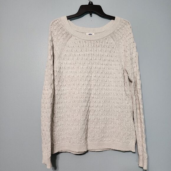 Old Navy Honeycomb Crew Neck Pullover Sweater - Picture 9 of 13